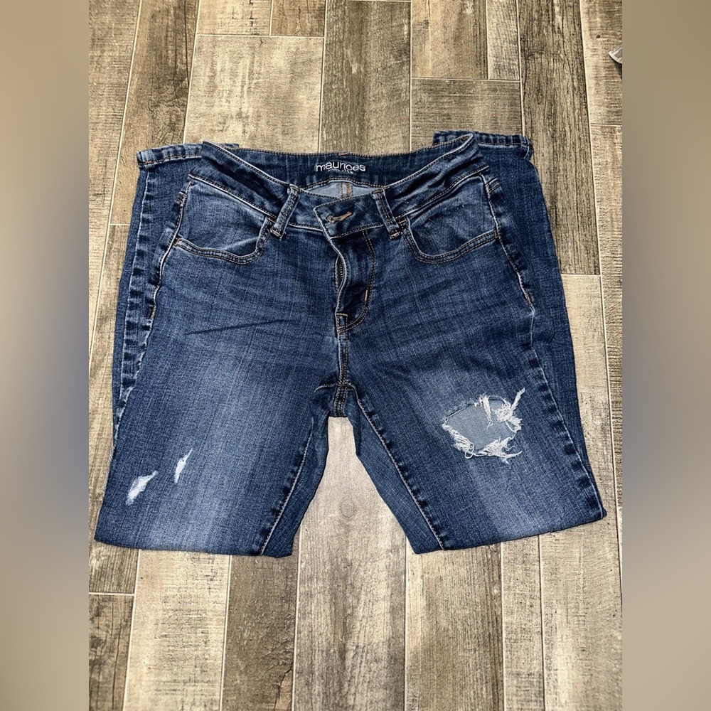 Maurices mid-rise skinny jeans - size XS X-short
